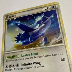 Pokemon Latios HGSS11 Promo Cosmos Holo Dragon 2010 - Rare - Image 2