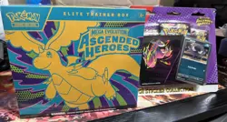 Pokemon Ascended Heroes ETB/Tech sticker Blister Bundle New/Sealed - Image 1