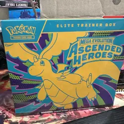 Pokemon Ascended Heroes ETB/Tech sticker Blister Bundle New/Sealed - Image 3