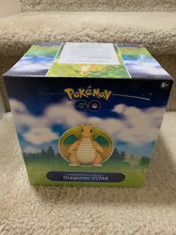 Pokemon GO TCG Dragonite VSTAR Premier Deck Holder Collection Box New! Sealed!! 820650870798 - Image 1