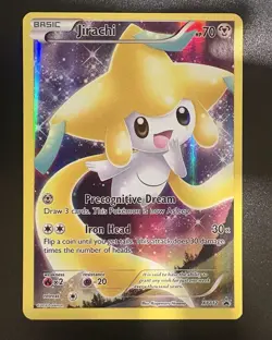 JIRACHI XY112 - BLACK STAR PROMO - HOLO - 2016 MYTHICAL POKEMON CARD #XY112 - Image 1