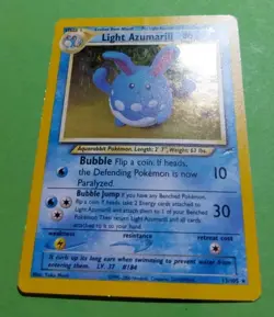 Light Azumarill 13/105 Neo Destiny Holo Pokemon, HP - Image 2