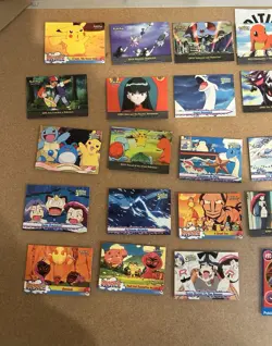 Bulk Topps Tv + Movie Animated Pokemon Card Lot Vintage WOTC 30 Cards No Dups - Image 2