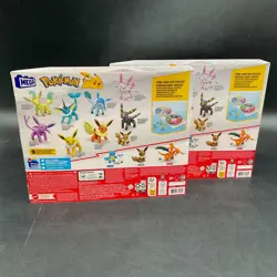 Lot of (2) MEGA Pokemon Eevee Evolution Construction Set 470pcs - Image 2