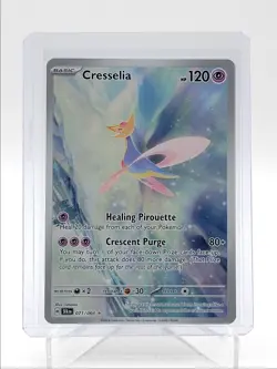 CRESSELIA 2024 POKEMON SHROUDED FABLE ILLUSTRATION RARE FA 071/064 Q5716 - Image 1