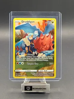 Druddigon Pokemon Silver Tempest Trainer Gallery TG09/TG30 Ultra Rare Near Mint - Image 1