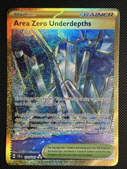 Area Zero Underdepths 174/142 Full Art - Pokemon TCG Stellar Crown NM - Image 1