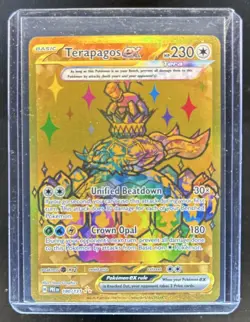 2025 Pokemon Prismatic Evolutions Terapagos ex #180/131 - Image 1