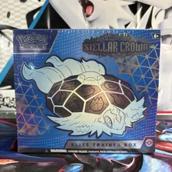 Stellar Crown Elite Trainer Box (ETB) Pokemon TCG Scarlet and Violet Sealed - Image 1