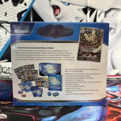 Stellar Crown Elite Trainer Box (ETB) Pokemon TCG Scarlet and Violet Sealed - Image 3
