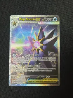 Pokemon TCG Mega Starmie EX Sar English Perfect Order 118 - Image 1