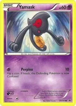 Pokemon TCG - Yamask 44/101 - Common Black & White: Noble Victories [Near Mint] - Image 1