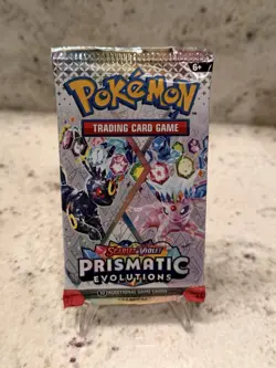 VERY HEAVY!! (22.54g) Pokemon Prismatic Evolutions– Factory Sealed Booster Pack! - Image 2