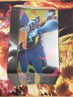Pokemon TCG Mega Charizard X ex Tin 4 Booster Packs & Charizard Promo - Image 2
