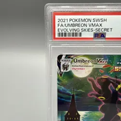 Umbreon VMAX 215/203 Alt Art PSA 10 GEM MINT Moonbreon Evolving Skies Pokemon - Image 2