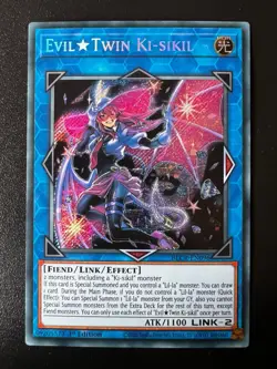 Yugioh Evil-Twin Ki-Sikil BLCR-EN096 1ST Secret (NM) - Image 1
