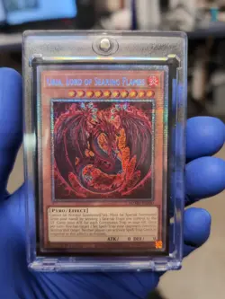 Uria, Lord of Searing Flames MZMU-EN000 Starlight Rare Yugioh Maze of Muertos NM - Image 1
