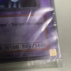 Yugioh! Blue-Eyes Ultimate Dragon JMP-EN005 In Original Wrapper TCG 1996 - Image 4