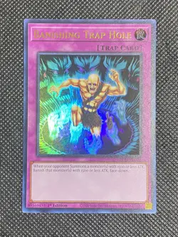 YuGiOh! - Banishing Trap Hole MP24-EN224 Ultra Rare 1st Edition Near Mint - Image 1