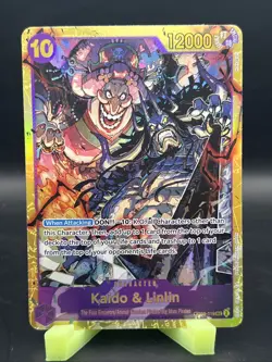 Kaido & Linlin OP08-119 SEC English NM One Piece TCG Two Legends - Image 1