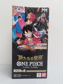 2024 One Piece Japanese Emperors in the New World OP-09 Sealed Booster Box - Image 1