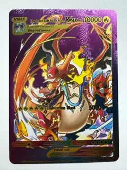Pokemon Charizard Ash Bond Form RAINBOW DISPLAY Card MINT CONDITION - Image 1
