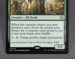 MTG Formidable Speaker- DAMAGED -Lorwyn Eclipsed Magic the Gathering Card #176 - Image 4
