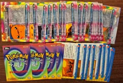 LOT OF 35 POKEMON TOPPS THE FIRST MOVIE BASE SET CARDS - Image 2