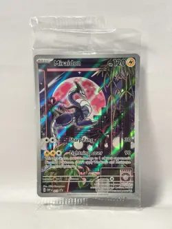 Miraidon SVP013 Scarlet & Violet Illustration Rare Holo Promo Pokemon Card * New - Image 5