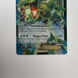 Pokemon Rayquaza EX 75/108 Roaring Skies Ultra Rare Full Art Holo 170 HP Card - Image 3