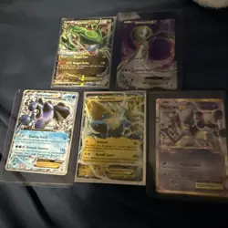 Pokemon EX Card Lot - Mewtwo, Rayquaza, Gardevoir, Seismitoad, Manectric - Image 1