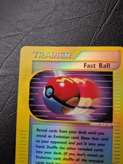 Pokemon Tcg E series Fast Ball Skyridge Reverse Holo Card Near mint/ LP 124/144 - Image 2