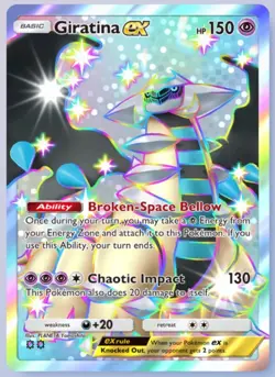 Pokemon Pocket TCG Card Shiny 2 Star Full Art Giratina ex English **Digital** - Image 1