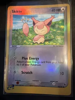 Pokemon Tailow 76/97, Skitty 70/109 E-Reader VINTAGE CARD LOT MINTY! - Image 3