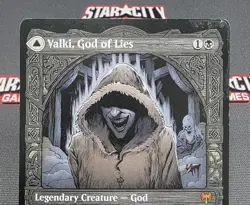 MTG Valki, God of Lies- DAMAGED -Kaldheim Magic the Gathering Card #308 - Image 3