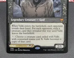 MTG Valki, God of Lies- DAMAGED -Kaldheim Magic the Gathering Card #308 - Image 4