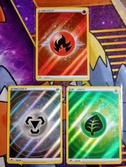 Pokemon TCG: 9 Card Binder Lot Crown Zenith Galarian Gallery Textured Energy IR - Image 2