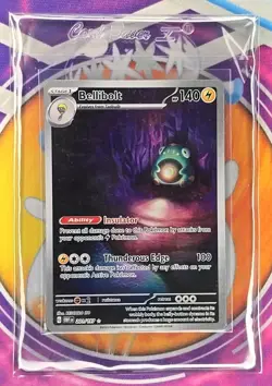 🔥Pokemon Card TCG - Bellibolt 201/197 Illustration Rare Obsidian Flames NM👍📈 - Image 3