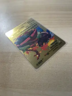 Fan Art - Gold Card Charizard Blastoise Venusaur Vmax Tag Team Card - Image 4
