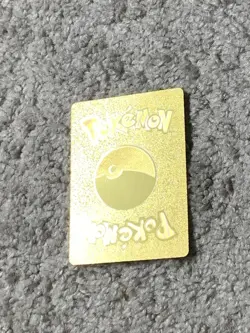 MCharizard EX HP230 Wild Blaze Gold Foil Fan Art Card NM - Image 3