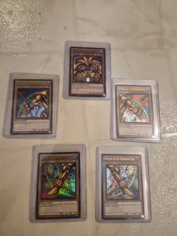 Exodia the Forbidden One Complete 5 Card Set YGLD-ENA17-21 Ultra Rare NM - Image 1