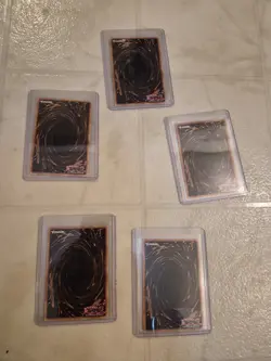 Exodia the Forbidden One Complete 5 Card Set YGLD-ENA17-21 Ultra Rare NM - Image 2