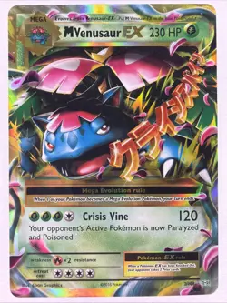 Pokemon M Venusaur EX 2/108 XY Evolutions Ultra Rare Holo Card - Image 1