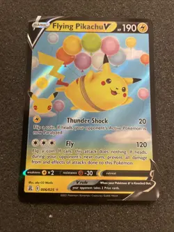 Flying Pikachu V 006/025 Celebrations NM -M Ultra Rare Pokemon Card - Image 1