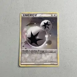 Pokemon TCG 2010 HeartGold & SoulSilver Card -- Double Colorless Energy 103/123 - Image 1