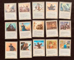 1994 Magic: The Gathering - FALLEN EMPIRES - 115 DIFFERENT Cards - English - Image 3