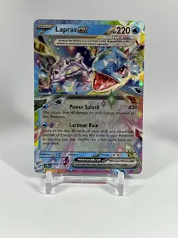 Lapras EX # 032/142 Stellar Crown Pokemon Card NM - Image 1