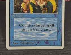 MTG Counterspell- DAMAGED -Unlimited Magic the Gathering Card #055 - Image 4