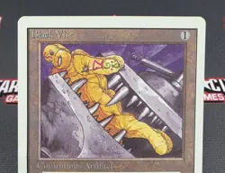 MTG Black Vise- DAMAGED -Unlimited Magic the Gathering Card #234 - Image 3