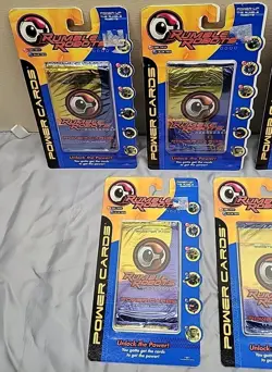 NEW SEALED Huge Lot of 15 Vintage Rumble Robots POWER-UP Booster Packs Cards NOS - Image 5
